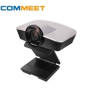 Telycam Webcam TLC-200-U2S lắp đặt tại phòng họp nhỏ, có chiều rộng lớn